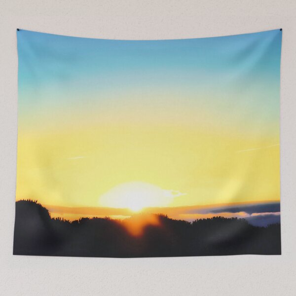 Item preview, Tranquil Blue Hour Sunset horizon designed and sold by Marco Sales.
