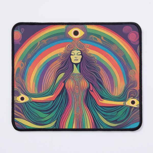 Item preview, Celestial Psychedelic Serenity - Goddess designed and sold by Kate Juergens.
