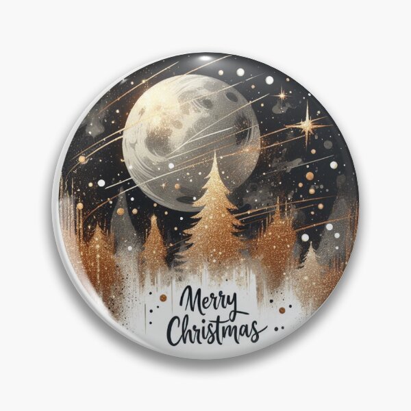 Item preview, Merry Christmas in the Universe of Glitter and Watercolors designed and sold by blondie.simmer.