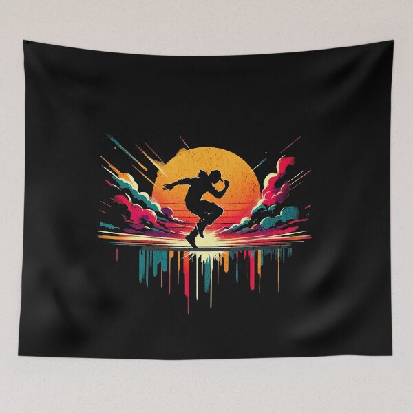 Item preview, Parcour Dance Graffiti Design designed and sold by RedDesignSyc.