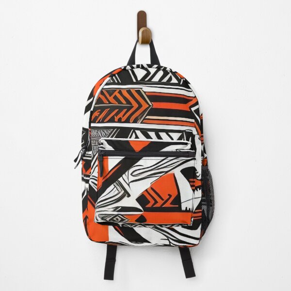 Item preview, Tribal pattern design black and orange designed and sold by operossa.