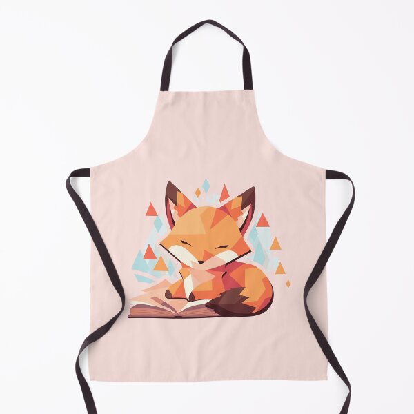 Item preview, Low Poly Fox Reading A Book designed and sold by SweetClicks123.