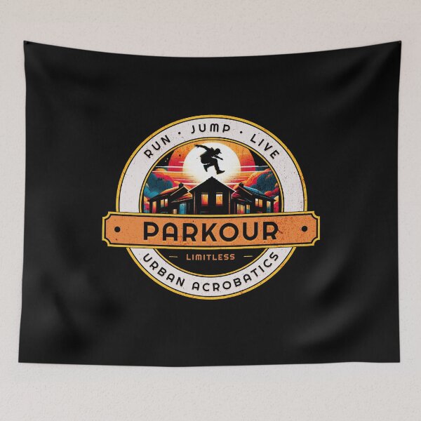 Item preview, Limitless Parcour Graffiti Design designed and sold by RedDesignSyc.