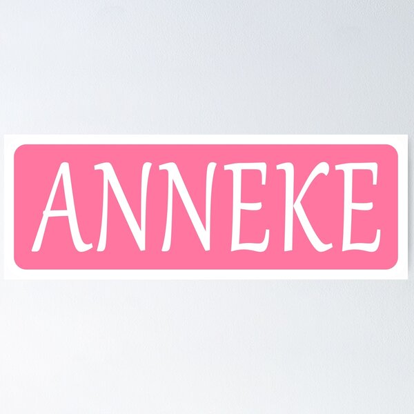 Item preview, Anneke Name designed and sold by Jeallan Designs.
