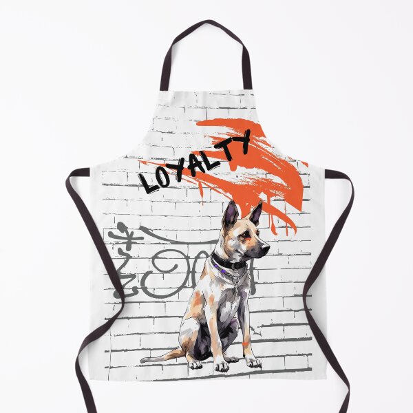 Item preview, Germen Shepherd Loyalty Street Art Style designed and sold by StephanieLZ.