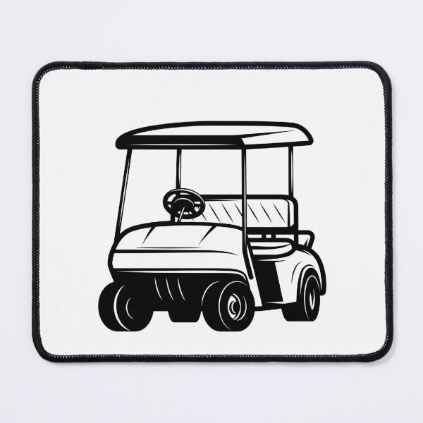 Item preview, Silhouette Golf Cart designed and sold by Islanr.