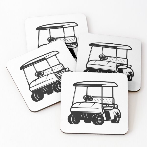 Item preview, Silhouette Golf Cart designed and sold by Islanr.