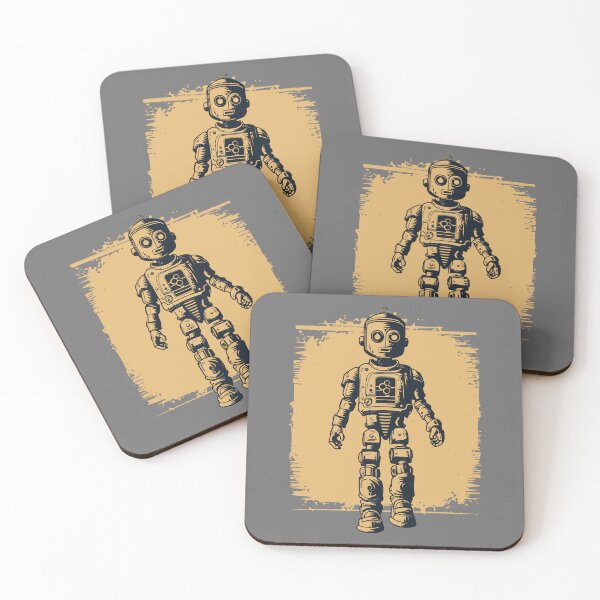Item preview, Vintage Robot Illustration designed and sold by Twisted Kids.