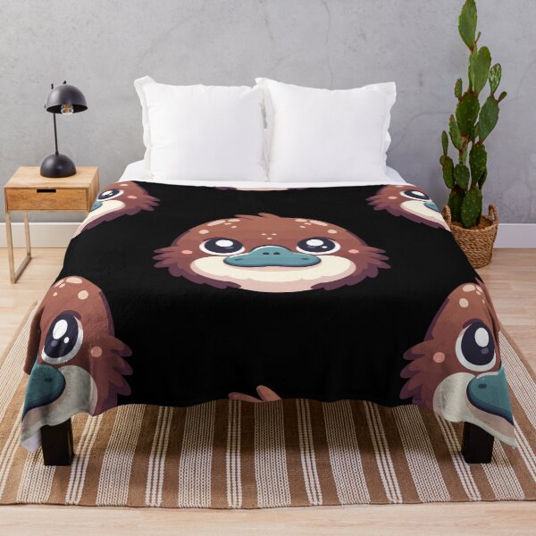 Item preview, Cute Vectoral Platypus Face designed and sold by ArtfulWeave.
