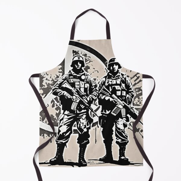 Item preview, peace soldiers army banksy street art designed and sold by martin max.