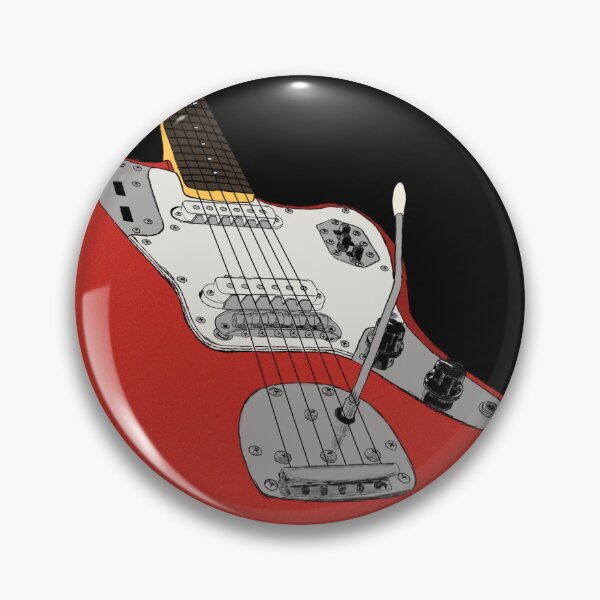Item preview, Cartoon Jaguar Guitar designed and sold by TheGlitchSwitch.