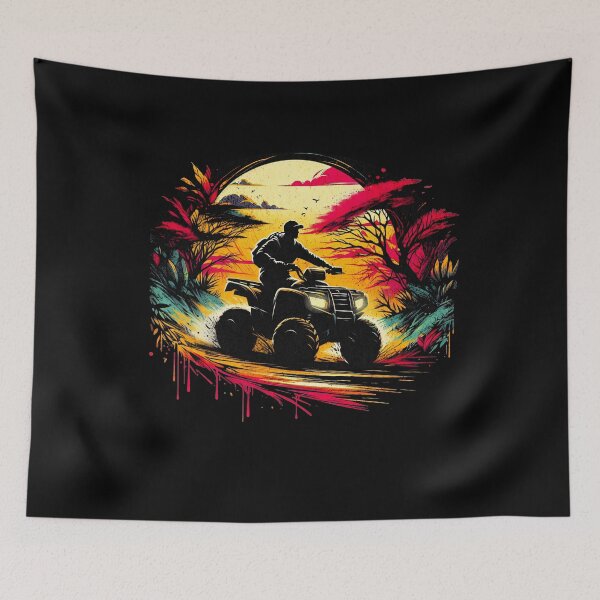 Item preview, Tropical Quad Design designed and sold by RedDesignSyc.