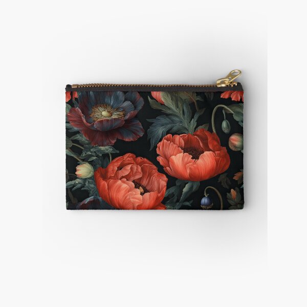 Item preview, ENCHANTING HARMONY: POPPIES BLOOMING IN THE SHADOWS_2 designed and sold by BorczVisuals.