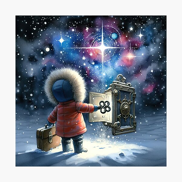 Item preview, The little boy who opened the box of stars .v2 designed and sold by Ccjib.