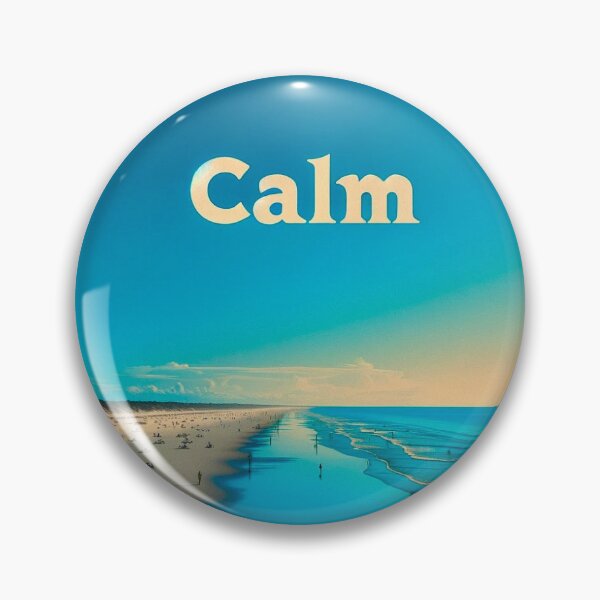 Item preview, Be Calm At The Beach designed and sold by HigherSelfMagic.