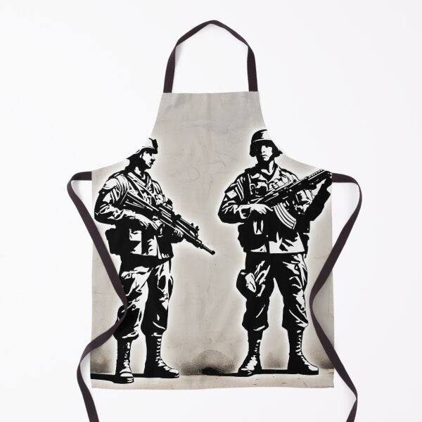Item preview, peace soldiers army banksy street art designed and sold by martin max.