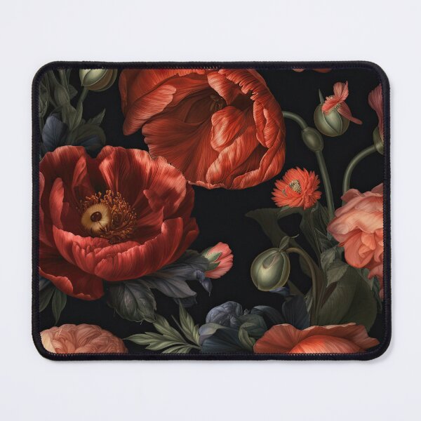 Item preview, ENCHANTING HARMONY: POPPIES BLOOMING IN THE SHADOWS_3 designed and sold by BorczVisuals.