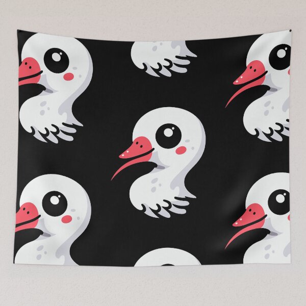 Item preview, Cute Vectoral Ibis Face designed and sold by ArtfulWeave.