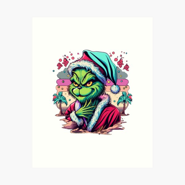 Crazy Grinch (Dr. Seuss) Art Poster - Lost Posters