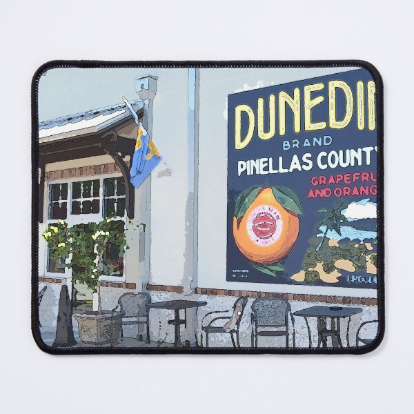 Item preview, Dunedin, Florida artwork - city wall mural, Florida photography designed and sold by thecheekypixel.