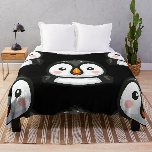 Item preview, Cute Vectoral Puffin Face designed and sold by ArtfulWeave.