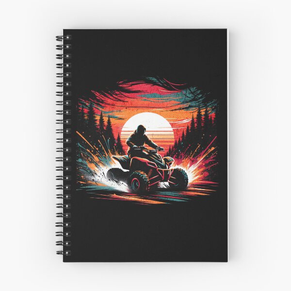 Item preview, Quadbike Coniferous Forest Graffiti Design designed and sold by RedDesignSyc.
