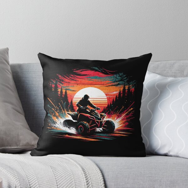 Item preview, Quadbike Coniferous Forest Graffiti Design designed and sold by RedDesignSyc.