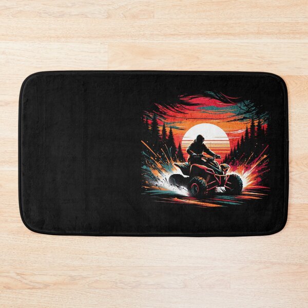 Item preview, Quadbike Coniferous Forest Graffiti Design designed and sold by RedDesignSyc.