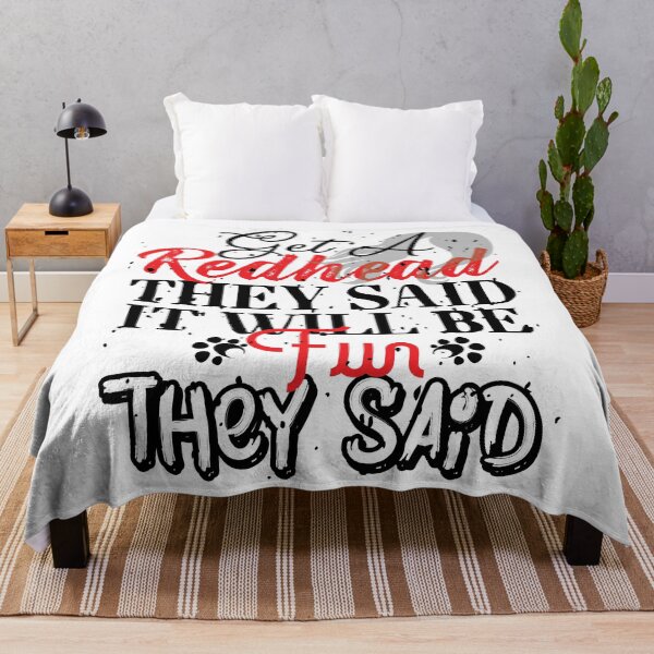 Item preview, Get A Redhead They Said! designed and sold by BAZART-CREATION.