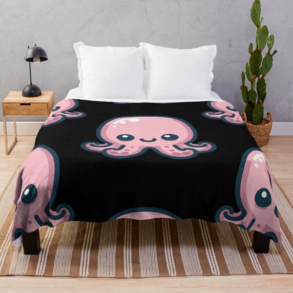Item preview, Cute Vectoral Octopus Face designed and sold by ArtfulWeave.