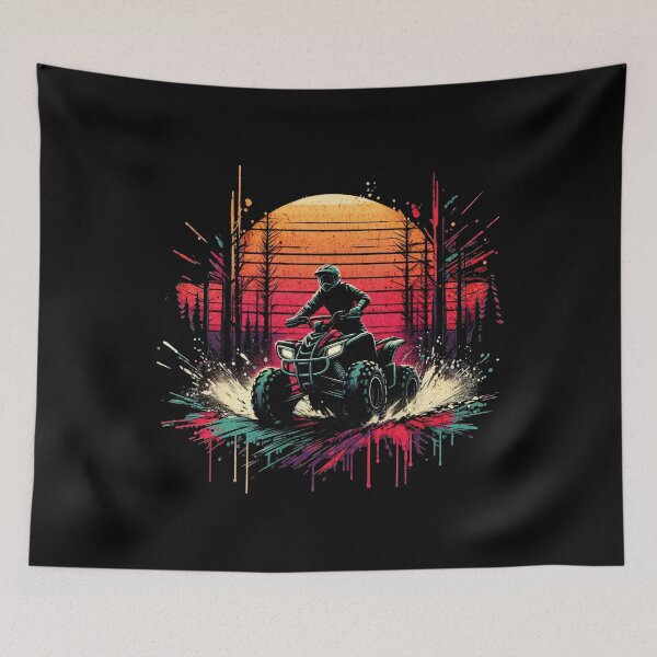 Item preview, Quadbike Coniferous Forest Design designed and sold by RedDesignSyc.
