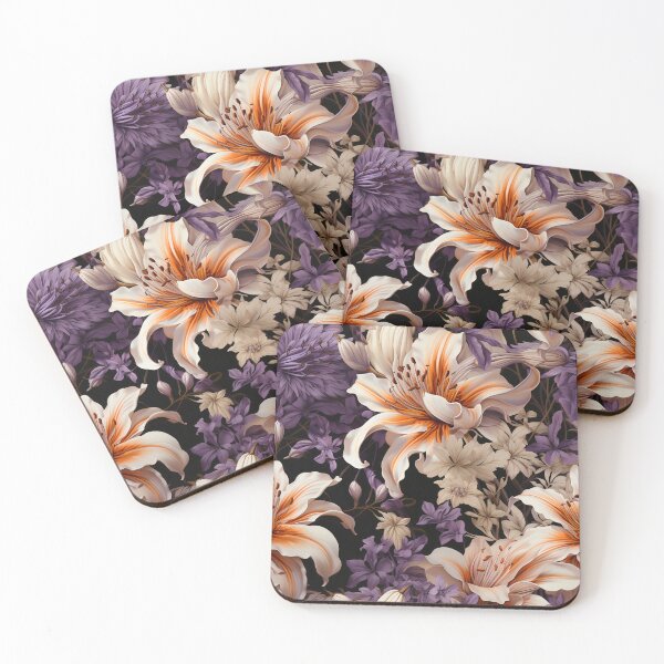 Item preview, HARMONY IN BLOOM: A SYMPHONY OF PINK AND PURPLE LILIES_2 designed and sold by BorczVisuals.