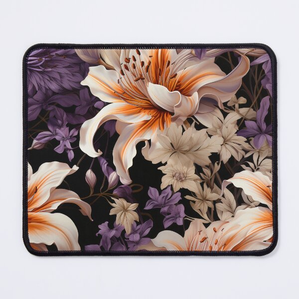 Item preview, HARMONY IN BLOOM: A SYMPHONY OF PINK AND PURPLE LILIES_2 designed and sold by BorczVisuals.