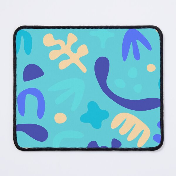 Item preview, PATTERN BLUE ABSTRACT DESIGNS designed and sold by infinitearte.