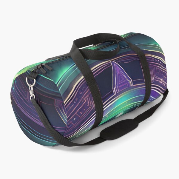 Item preview, Futuristic Tech Mandala in Metallic Hues designed and sold by SpiritualManda.