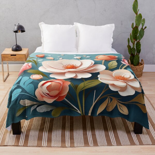 Artikelvorschau, Flora-Papierblumen, romantisches Design entworfen und verkauft von La Loca.