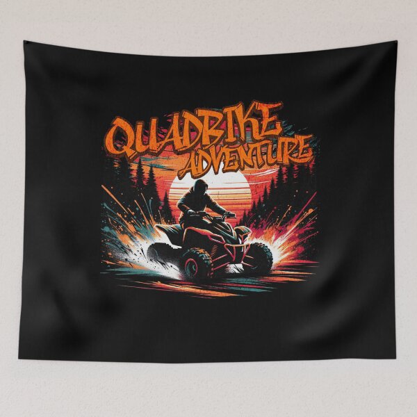 Item preview, Quadbike Adventure Graffiti Design designed and sold by RedDesignSyc.