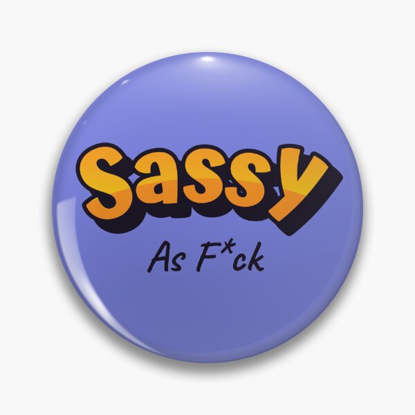 Item preview, Tango Orange SASSY AF Logo designed and sold by GenXaf.