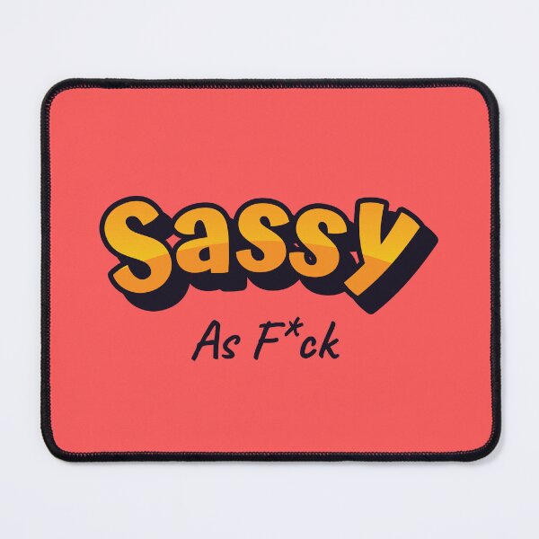 Item preview, Tango Orange SASSY AF Logo designed and sold by GenXaf.