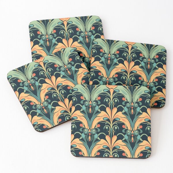 Item preview, Art Deco & Nouveau Harmony designed and sold by digitalvintage.