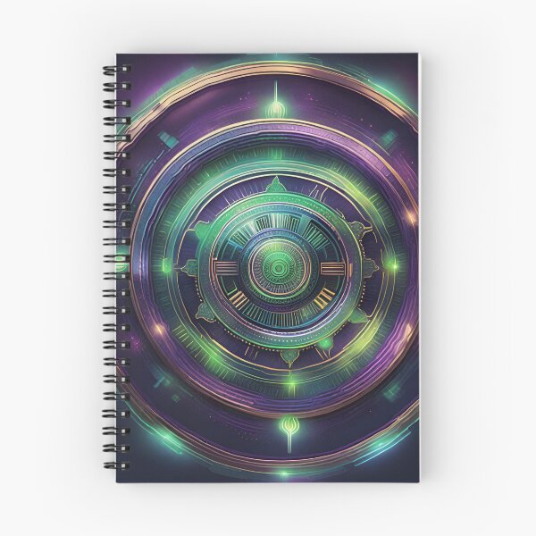 Item preview, Celtic Tech Fusion: Neon Circuits Dance designed and sold by SpiritualManda.