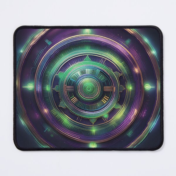 Item preview, Celtic Tech Fusion: Neon Circuits Dance designed and sold by SpiritualManda.