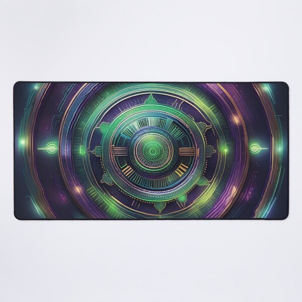 Item preview, Celtic Tech Fusion: Neon Circuits Dance designed and sold by SpiritualManda.