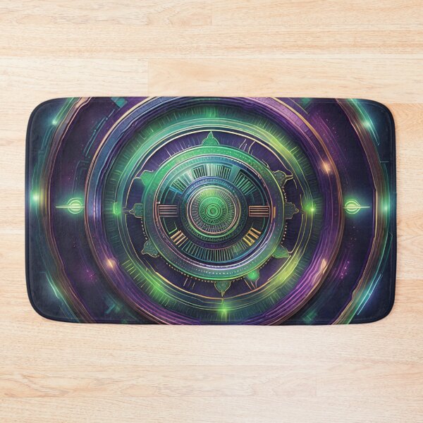 Item preview, Celtic Tech Fusion: Neon Circuits Dance designed and sold by SpiritualManda.