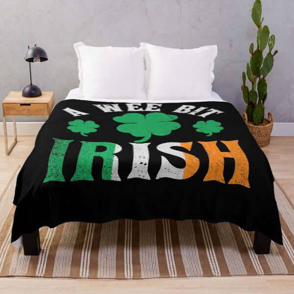 Item preview, A Wee Bit Irish Saint Patrick's Day Ireland Flag Shamrock designed and sold by BalladOfZeus.