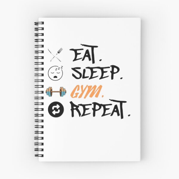 Item preview, Eat Sleep Gym Repeat designed and sold by KoumlisArt.