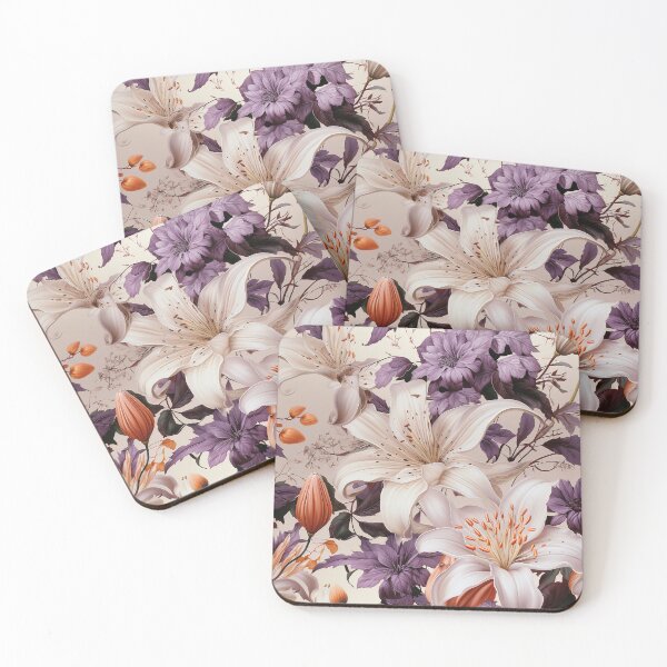 Item preview, HARMONY IN BLOOM: A SYMPHONY OF PINK AND PURPLE LILIES_3 designed and sold by BorczVisuals.