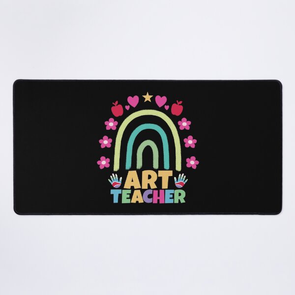 Item preview, Art teacher cute colorful text designed and sold by Think4Prints.