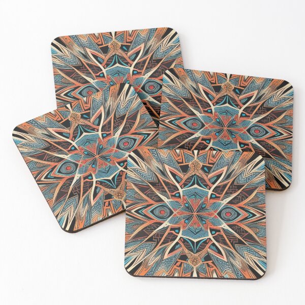 Item preview, Tribal pattern design hypnotized designed and sold by operossa.