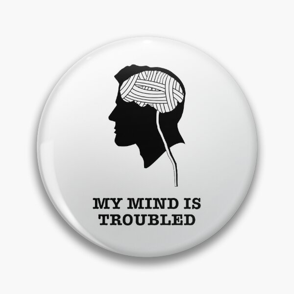 Item preview, my mind is troubled designed and sold by Ben3842.